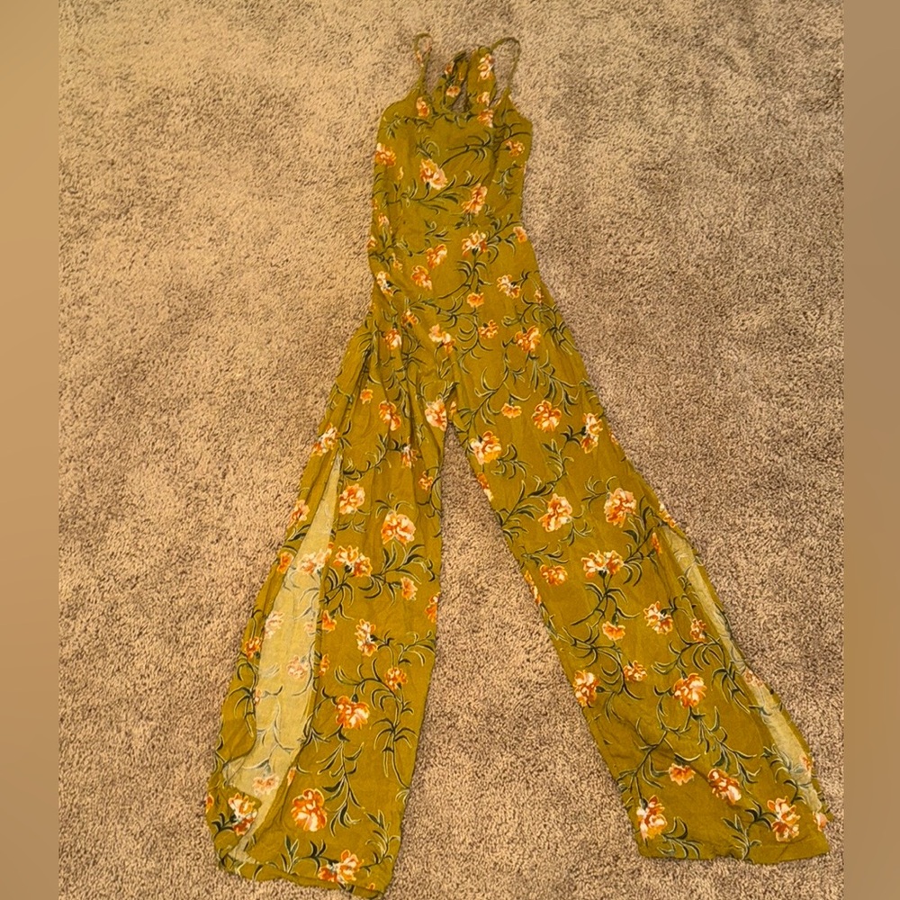 Floral jumpsuit
